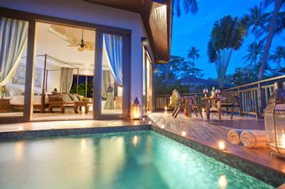 اوتریگر کوه سامویی بیچ رسرت