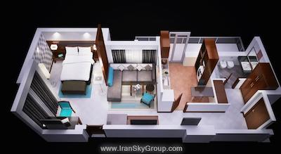 هتل آپارتمان فلورا کریک دلوکس