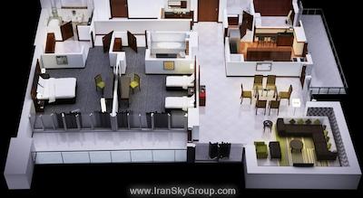 هتل آپارتمان فلورا کریک دلوکس