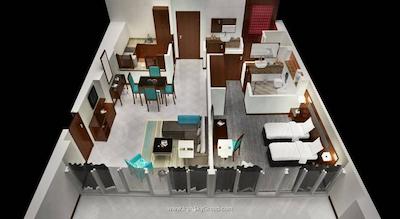 هتل آپارتمان فلورا کریک دلوکس