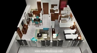 هتل آپارتمان فلورا کریک دلوکس