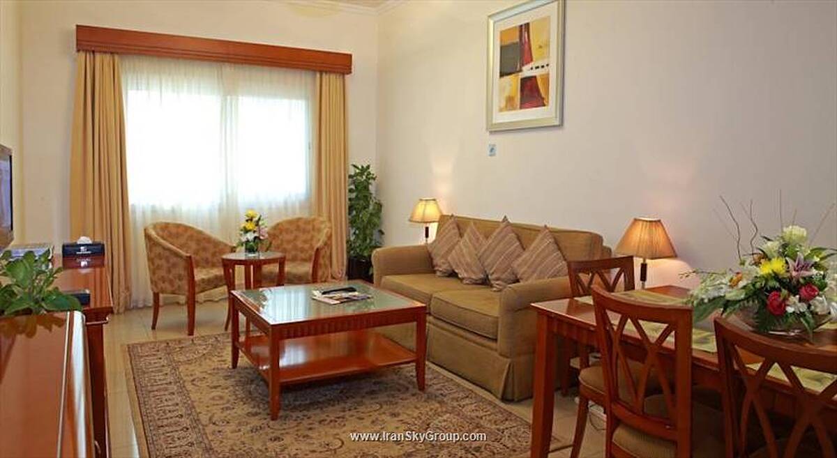 هتل آپارتمان رز گاردن بر دبی