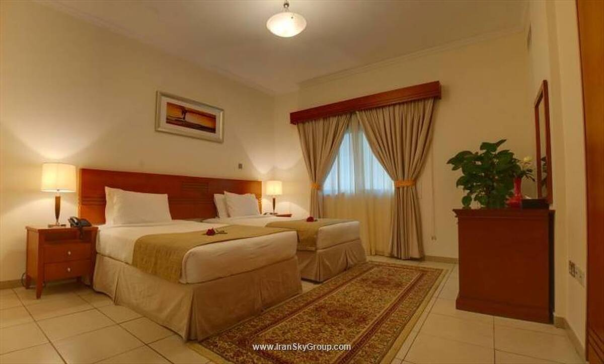 هتل آپارتمان رز گاردن بر دبی