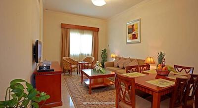 هتل آپارتمان رز گاردن بر دبی