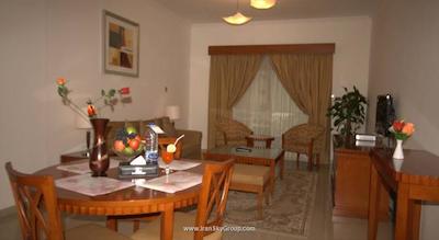 هتل آپارتمان رز گاردن بر دبی