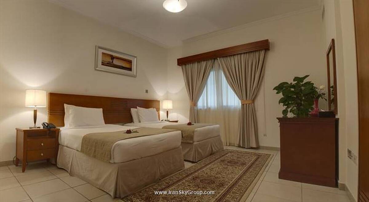 هتل آپارتمان رز گاردن بر دبی