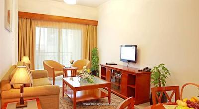 هتل آپارتمان رز گاردن بر دبی