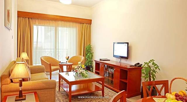 هتل آپارتمان رز گاردن بر دبی