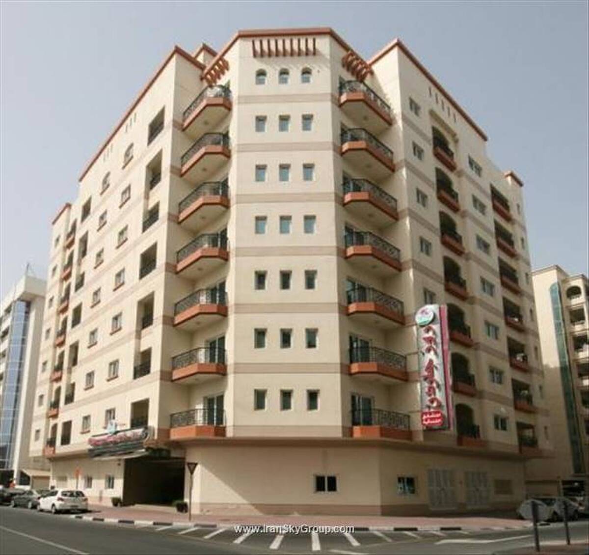 هتل آپارتمان رز گاردن بر دبی