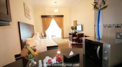 هتل آپارتمان رز گاردن برشاء