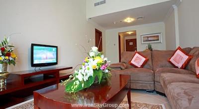 هتل آپارتمان رز گاردن برشاء