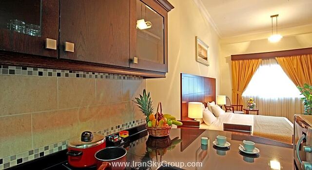 هتل آپارتمان رز گاردن برشاء