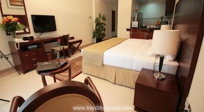 هتل آپارتمان رز گاردن برشاء