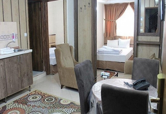 هتل آپارتمان معین درباری مشهد