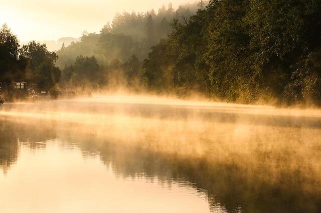 Haus am Fluss