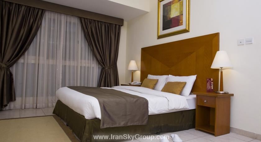 هتل هتل آپارتمان آیکون , هتل 4ستاره, هتل دبی, امارات متحده عربی