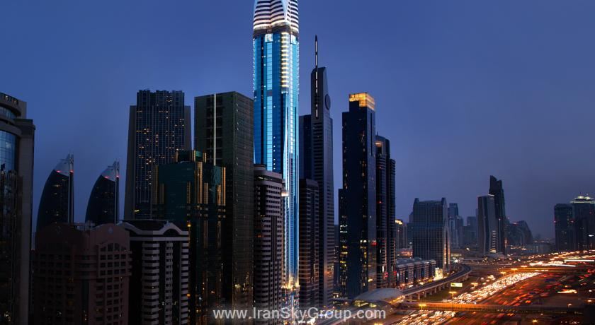 هتل Rose Rayhaan by Rotana , هتل 4ستاره, هتل دبی, امارات متحده عربی