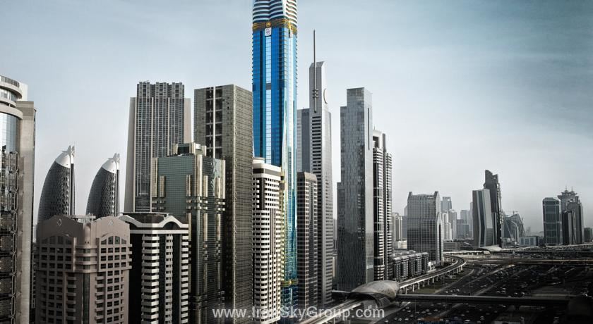 هتل Rose Rayhaan by Rotana , هتل 4ستاره, هتل دبی, امارات متحده عربی